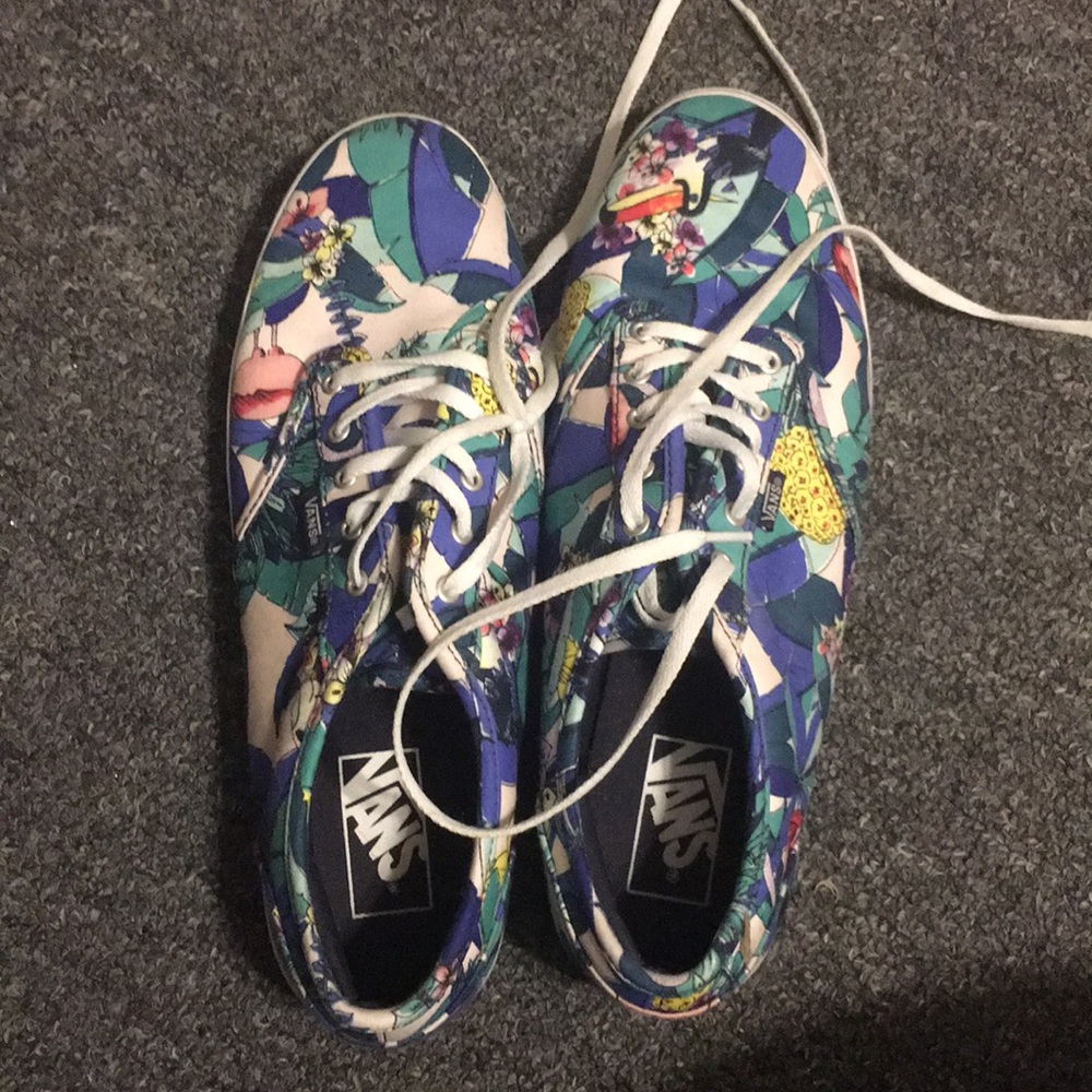 VANS Tropical Print Sneakers